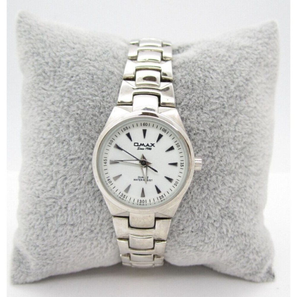 Women's QMax Quartz WR Analog 26mm Dial Causal Round Watch (F486)